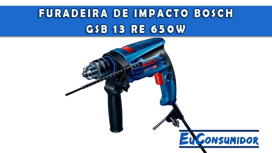 Furadeira de Impacto Bosch GSB 13 RE 650W